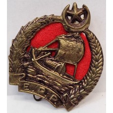 RUSSIA CCCP . MILITARY VALOR BADGE E.P.P SAIL BOAT